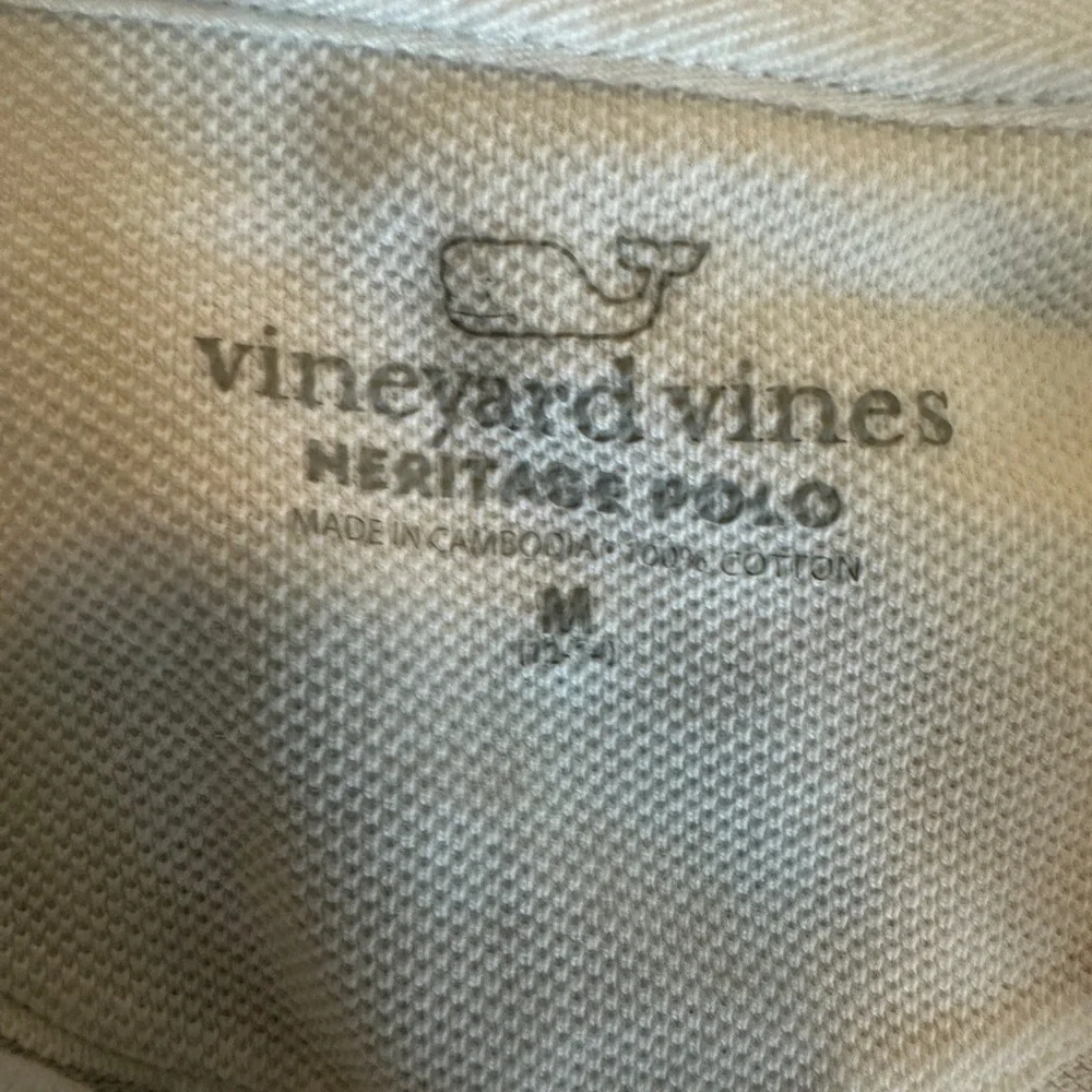 Vineyard Vines Kids/Boys Medium White Polo Shirt - Picture 5 of 5